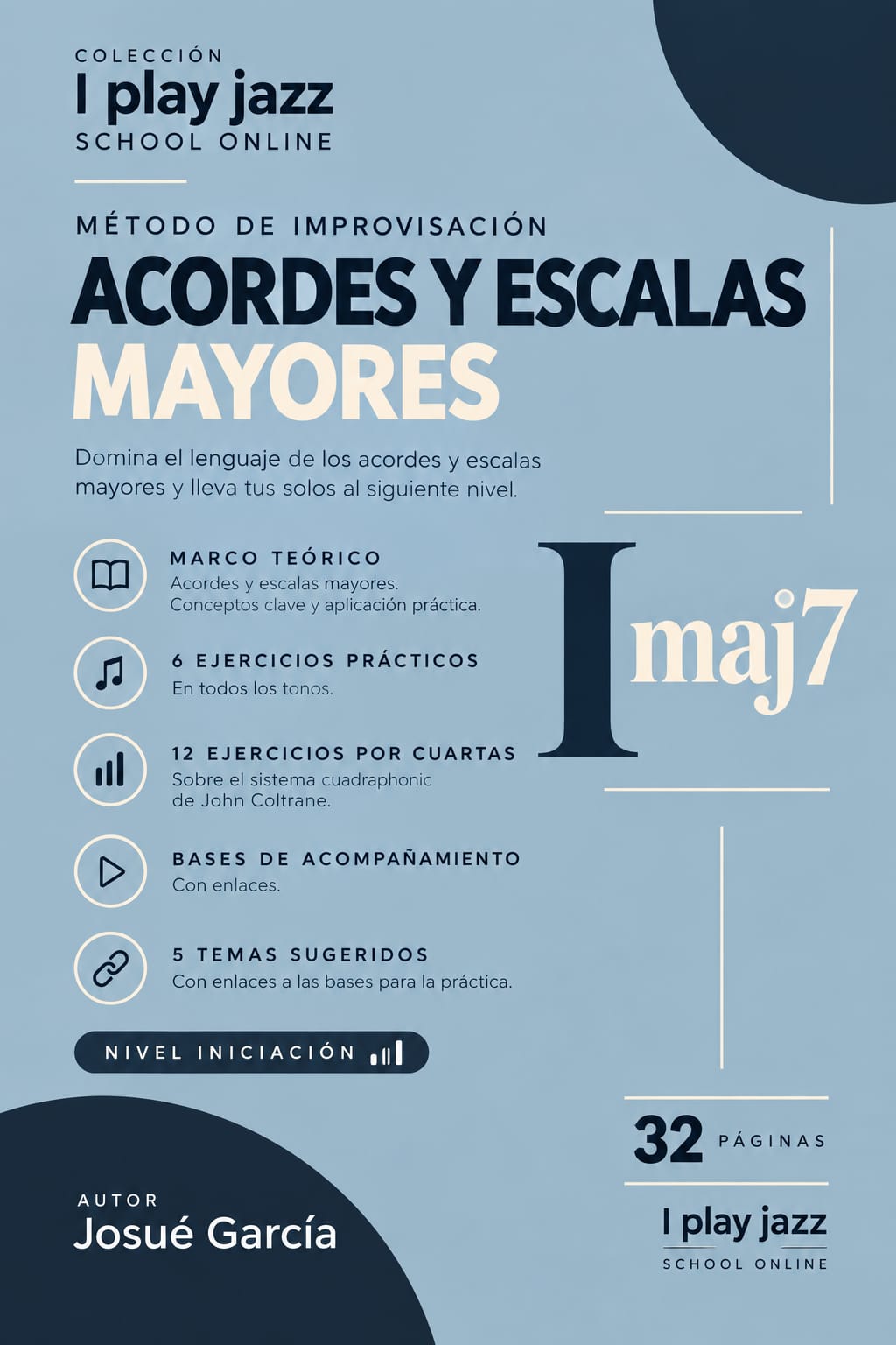 Mètode Improvisació 01 — Acordes y Escalas Mayores