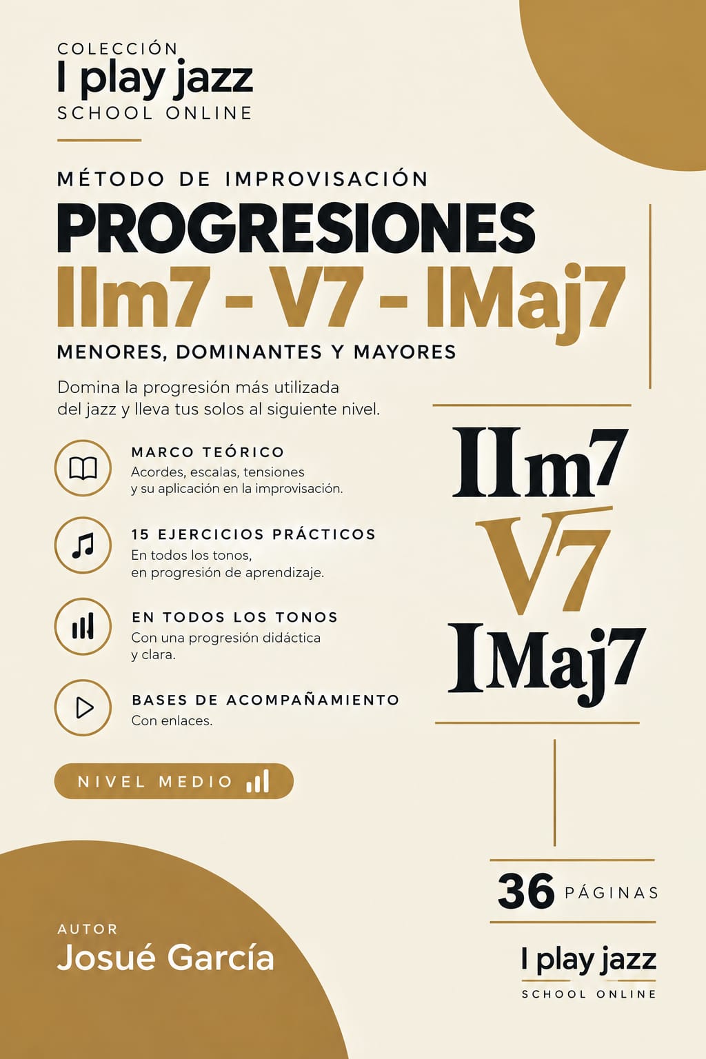 Mètode Improvisació 04 — Progresión IIm7 V7 IMaj7