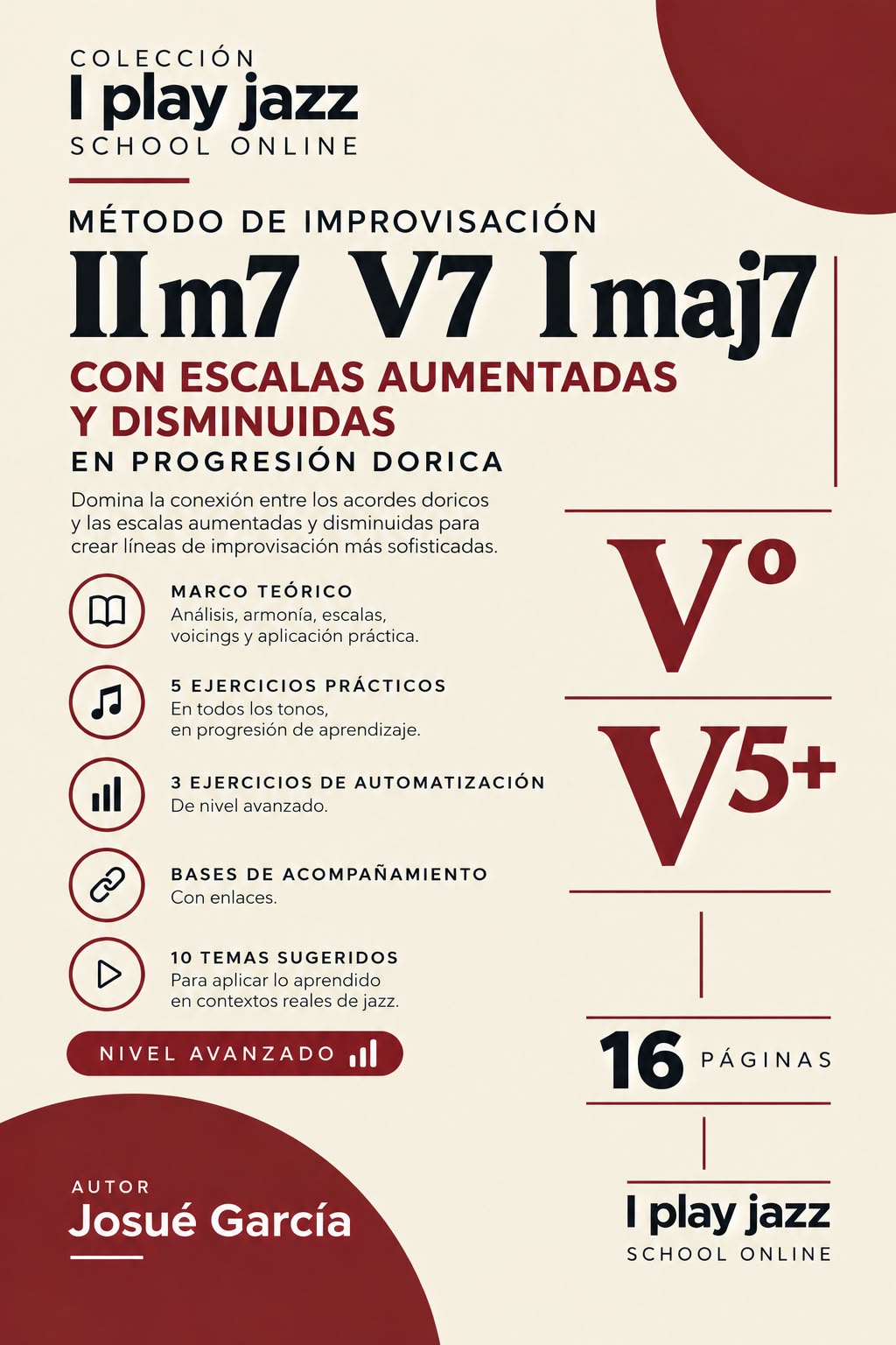 Mètode Improvisació 06 — Diminished Escalas Aumentadas y Disminuidas