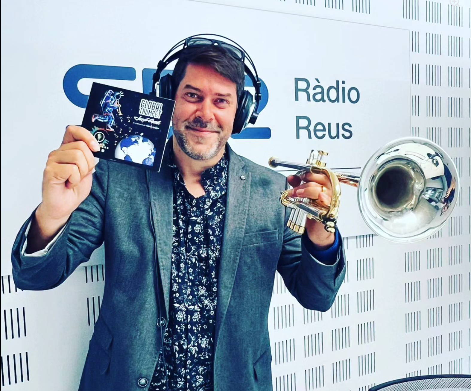 JG Trumpet Radio — portada de la ràdio de trompeta de Josué García